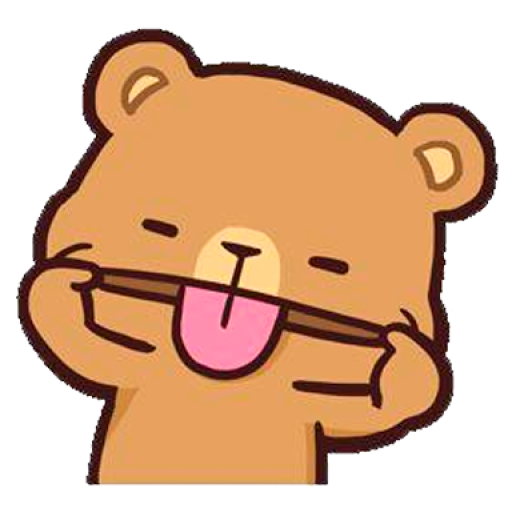 Milk Mocha Bear Стикеры