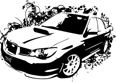 Subaru Legacy vector