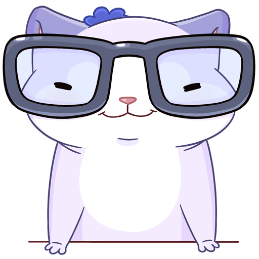 Мяу мяу и Кусалочка Стикеры