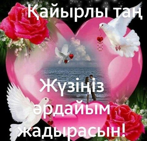 Қайырлы таң открытки красивые новые