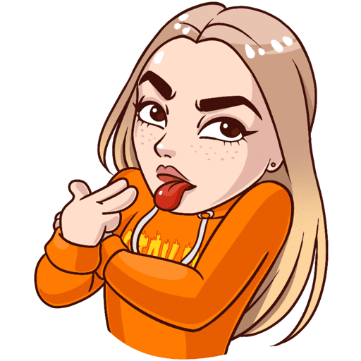 Стикеры блоггеров