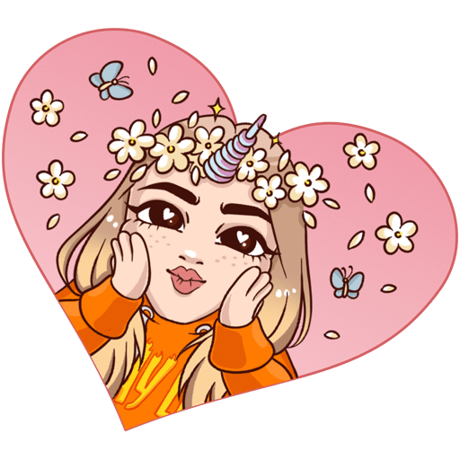 Стикеры телеграмма Марьяна РО