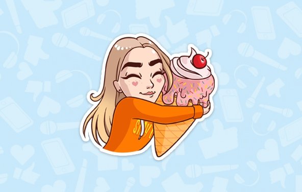 Стикеры Марьяна