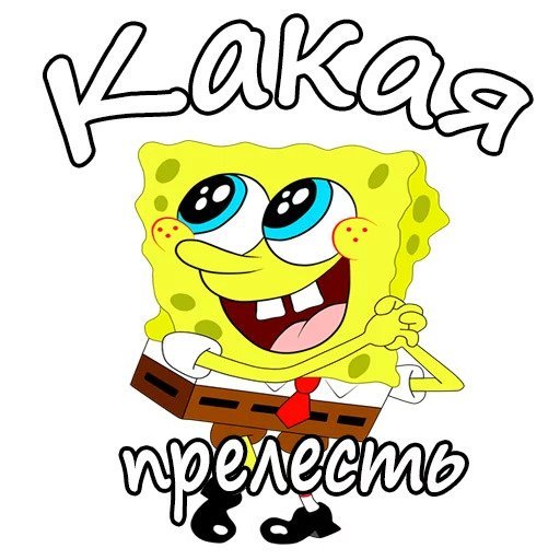 Попсокет с губкой Бобом