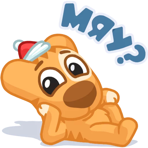 Новогодние Стикеры Спотти