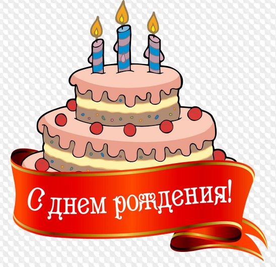 Стикеры с днём рождения