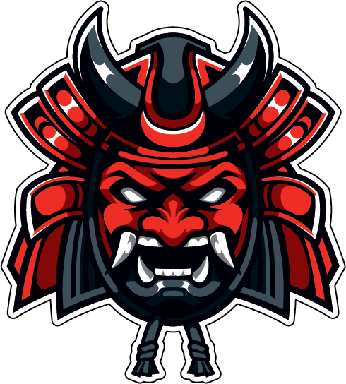 Самурайские наклейки