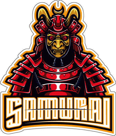 Наклейка Самурай