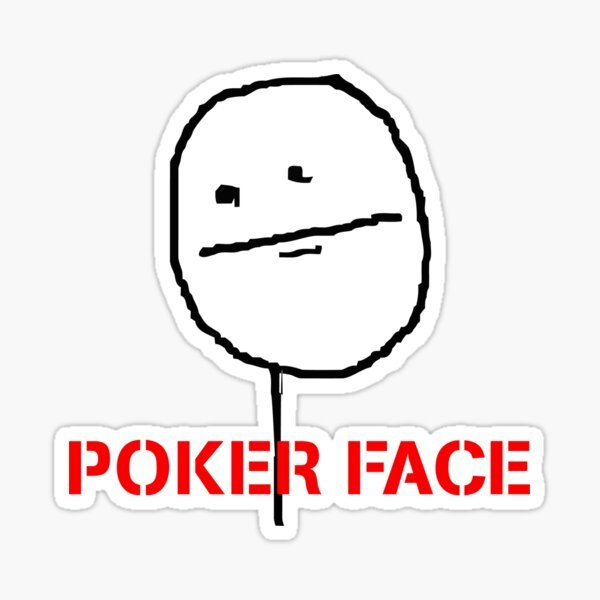 Мем Покер фейс фото