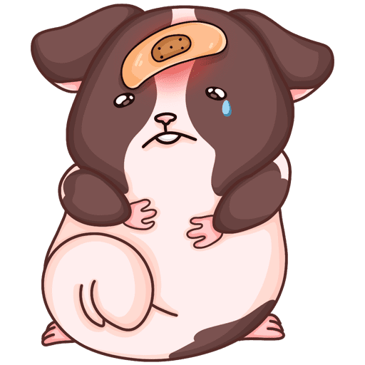 Шиншилла Руди Стикеры