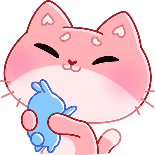 Стикеры Мео из ВК