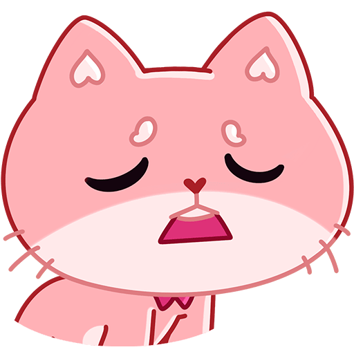 Стикеры ВК Мео кот