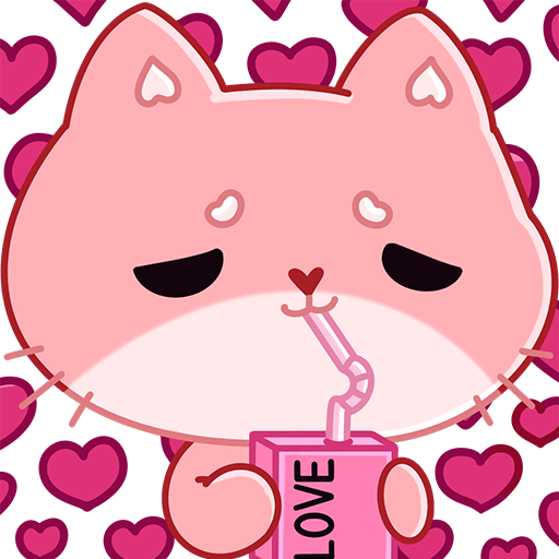 Набор стикеров Мео