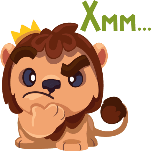 Стикеры Лео