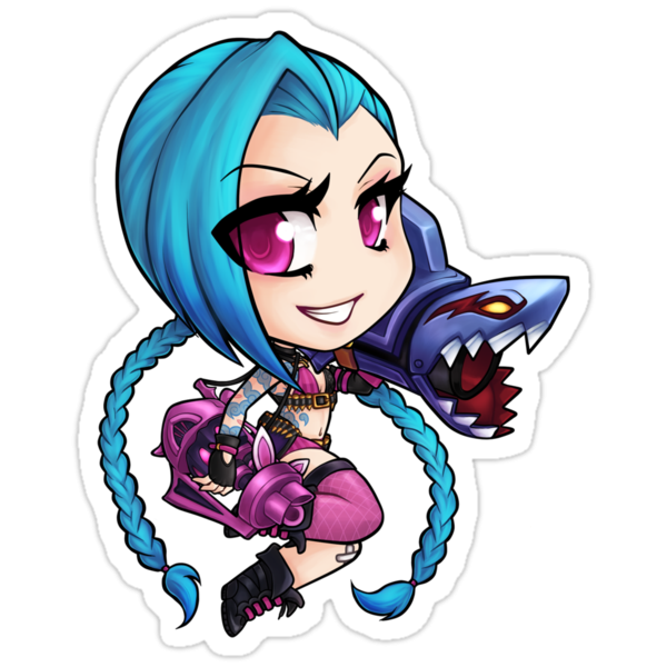 Стикеры Джинкс телеграм