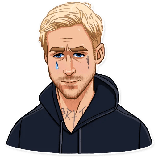 Райан Гослинг Стикеры