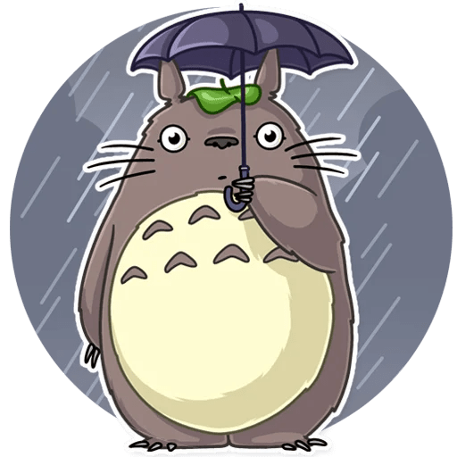 Мой сосед Тоторо Стикеры