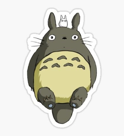 Стикеры аниме Тоторо