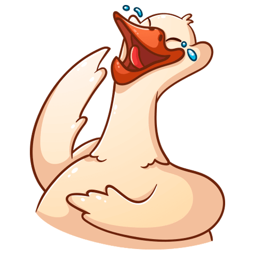 Стикеры ВКОНТАКТЕ Гусь Федька