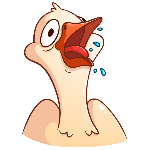 Гусь Федька Стикеры ВК