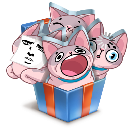 Паффи Стикеры