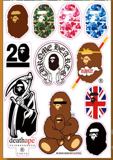 Стикеры Bape