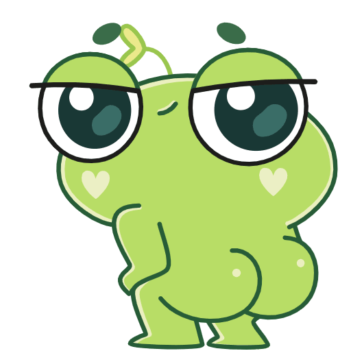 Стикеры ВК пип лягушка