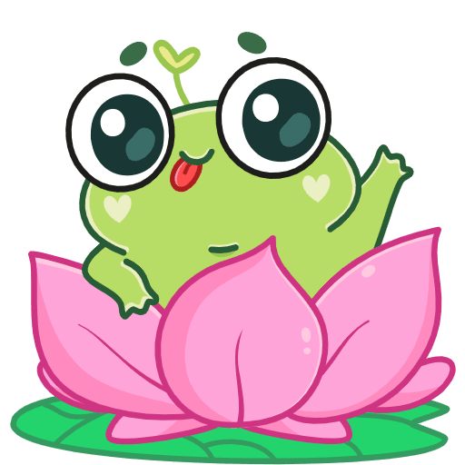 Стикеры Telegram Лягуш пип