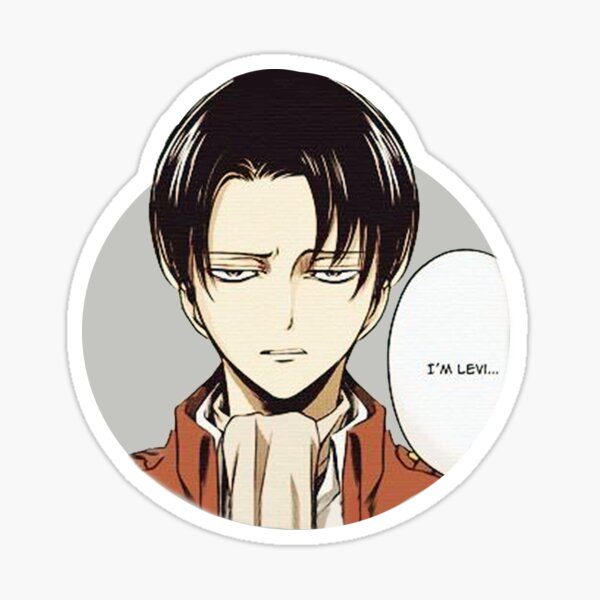 Стикеры атака титанов Леви
