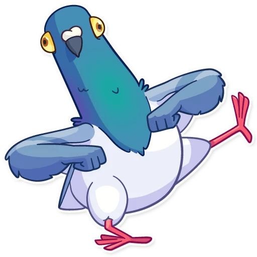 Сумасшедший голубь