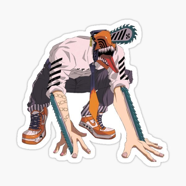 Chainsaw man Stickers