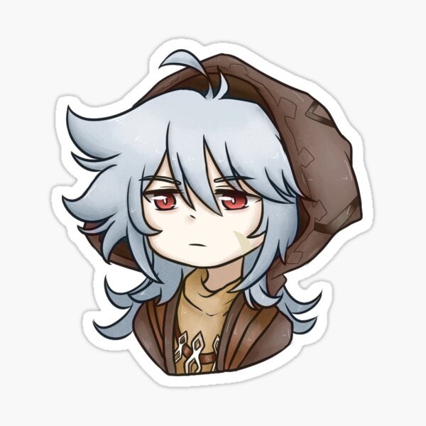 Чиби альбедо Геншин