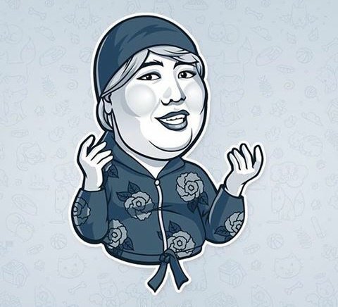 Казахские Стикеры телеграмм