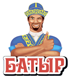 Казахский батыр вектор