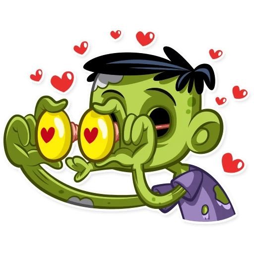 Стикер зомби (42 фото)