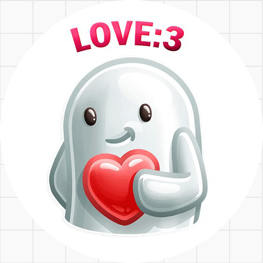 Наклейка (стикер) Ничоси