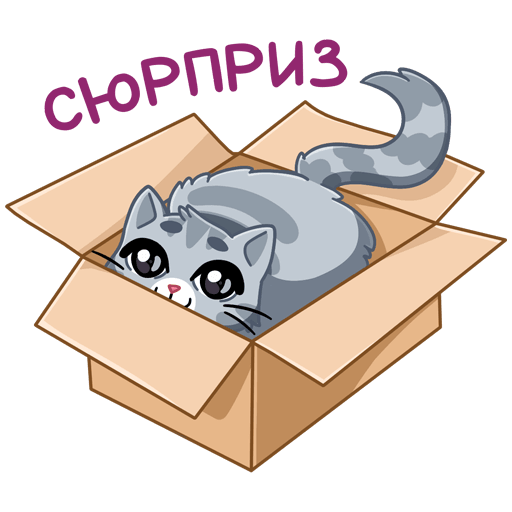 Стикеры ВК табби