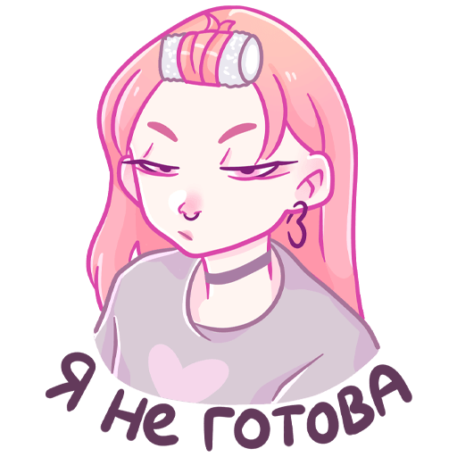 Стикер малина ВК