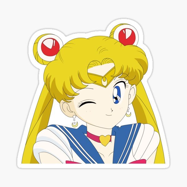 Бант с брошкой сейлормун