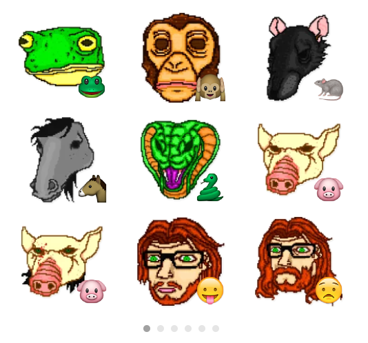 Наклейки Хотлайн Майами