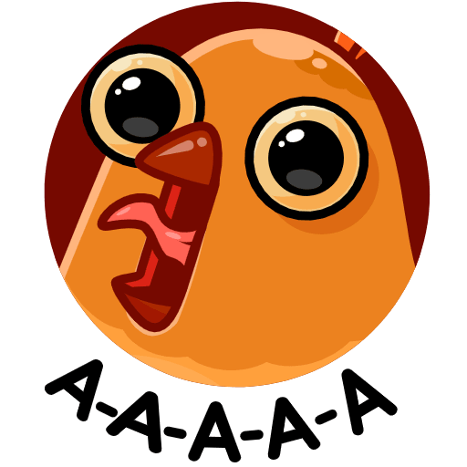 Безумная Клунька Стикеры