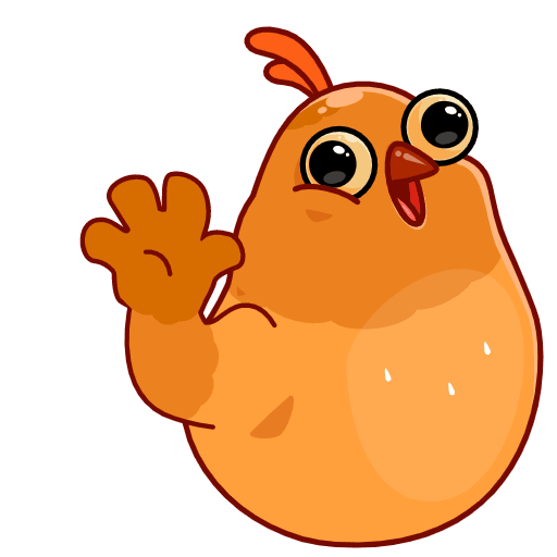 Безумная Клунька Стикеры