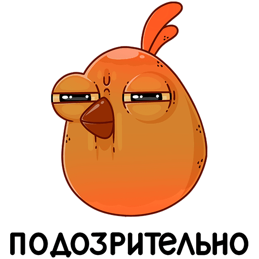 Стикеры ВК курица