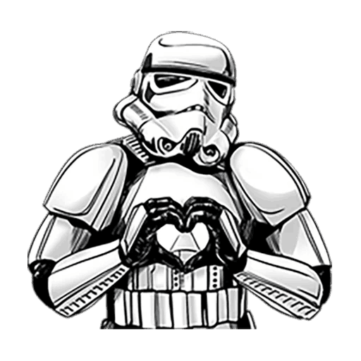 Наклейка Штурмовик Star Wars