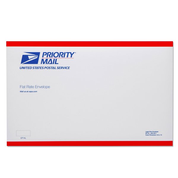 Наклейка для почты priority mail