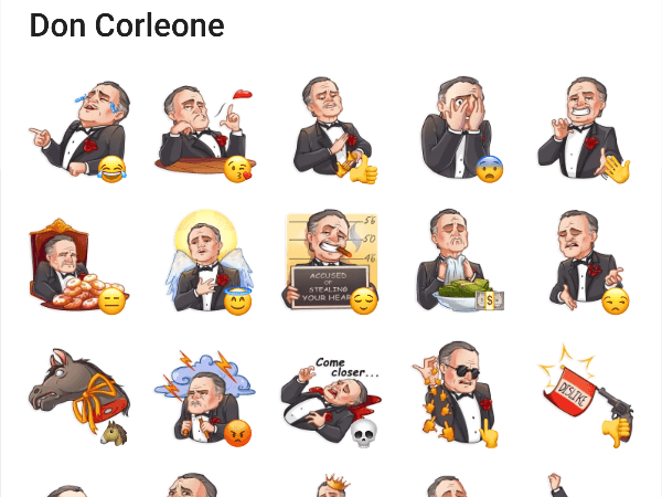 Дон Корлеоне плакат