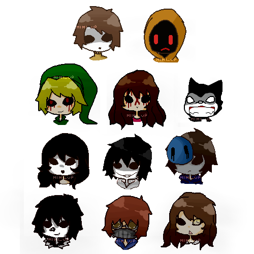 Крипипаста персонажи Чиби