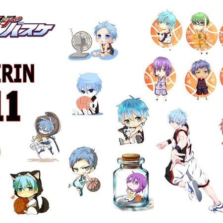 Наклейки аниме баскетбол Куроко