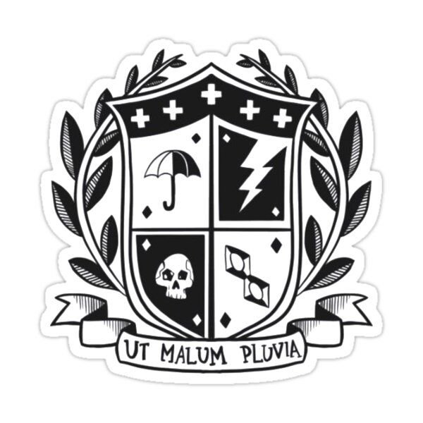 Академия Амбрелла наклейки пятый