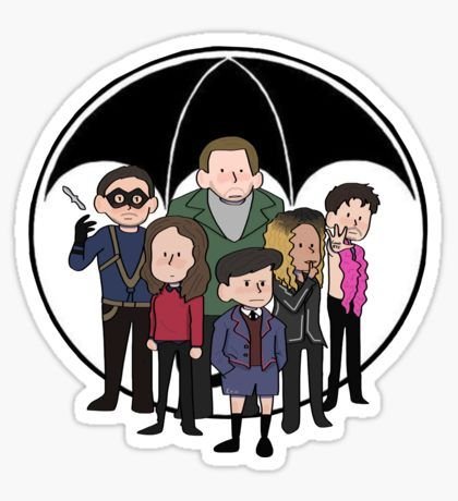 Эйдан Академия Амбрелла Стикеры